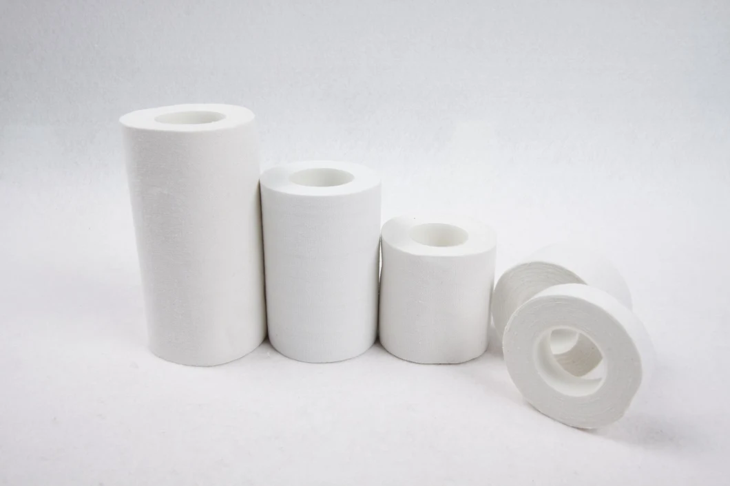 Surgical Cotton Silk Plaster Adhesive Tape with FDA CE ISO