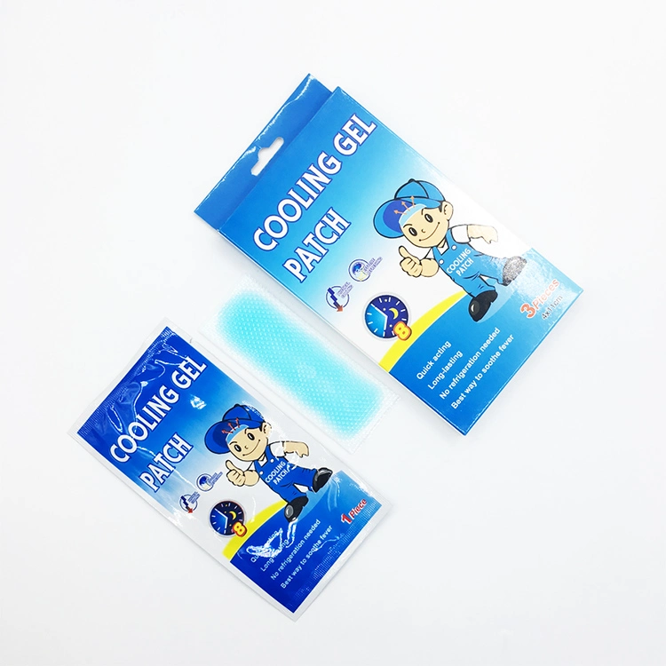 Relief and Tired Reducing Fever Cooling Gel Hydrogel Patch