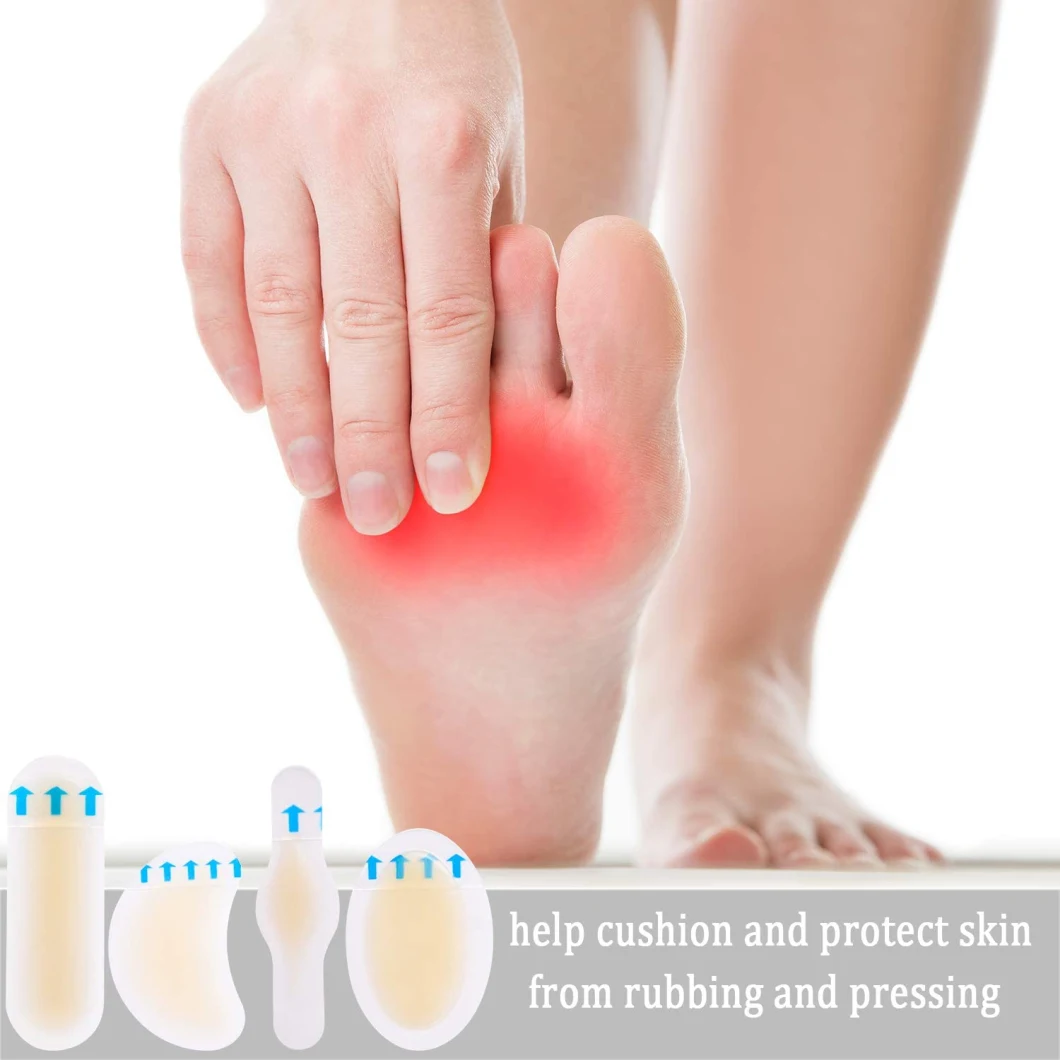 Waterproof Foot Prevention, Blister Pads, Toes Treatment Patch